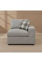 Specialty Right Arm Sofa - Grey