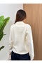 Women's Shirt Collar Double Button Knitwear Cardigan - 5