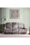 Tranquinest 3 Seater Recliner Sofa - Grey - 5