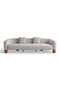 Freem 3 Seater Sofa - Brown - 7