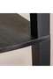 Standford E27 Wooden Shelf Floor Lamp Dia 30x155cm - Black - 4
