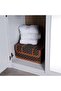 Almada 3 Door Wardrobe - White - 6