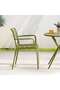 Lively Outdoor Arm Chair - Olive Green - 2