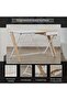 Killoren Writing Desk With Drawer -white Natural - 4