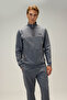 Half Zipper Men's Sweatshirt 6Wm1025-Ant