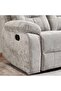 Caltom 3 Seater Recliner Sofa - Grey - 6