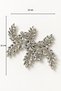 Crystal Stone Flower Motif Applique - 5