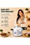 Feast Pressure Cooker, 4 Point Safety System, Smart Cooking Technology, Promotes Healthy Cooking, PFOA Free, Energy Saving Meals for Professionals & Home Use (7 Liters) - 3