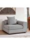 Monro One Seater With Right Arm- Dark Grey