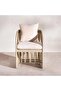 Ginevra Outdoor Single Chair - Brown - 4