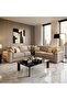 Dronto New Corner Sofa Set - Dark Beige
