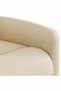 Fotoliu rabatabil, crem, material textil - 8