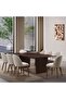 Orion Modular 8 Seater Dining Table Top Veneer - 6