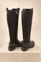 Women's Genuine Leather Flexible Buckle Detailed Riding Boots - 4