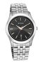Quartz Analog Anthracite Dial Stainless Steel Strap Watch for Men 1823SM01