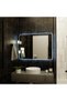 ARTEA Touch Rectangular LED Mirror, 80X60cm, Defog System, Dimmable, Race Light 6000K - 4