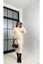 Women's Suit-Look Soft Knitwear Dress