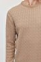 Men's Braided Crew Neck Knitwear Sweater - 5