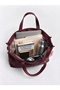 Soft Leather Large Size Briefcase Laptop and Office Bag - 3