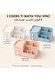 Plastic Desktop Storage Organizer Drawer Makeup Organizer Box, Multi Compartment Cosmetic Holder for - 6