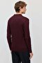 Men's Ribbed Polo Collar Knit Sweater - 6