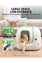NEW VERSION, Pura Max 2.0 Automatic Cat Litter Box, Self Cleaning Cat Litter, xSecure/odour Elimination/APP Control/Maximum 76L Capacity for Multiple Cats - 7