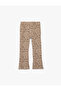 Baby Girl Leggings 7Wmg40003Ak Beige Patterned - 2