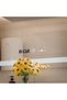 Rectangular LED Mirror, 80x60cm, Verite MotionGlow Marcello, Defog System, Clock & Thermometer, Dimmable