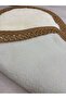 Duru Jute Straw Rope & Plush Prayer Mat with Non-Slip Base, Soft Textured Handmade Decorative Prayer Mat - 3