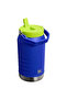 The Iceflow ™   Flip Straw 2.0 Jug 1.90L / 64oz Cobalt Chartreuse Thermos - 3