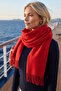 Red Color Shoulder Shawl Scarf