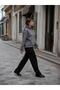 Unisex Plain Oversize Hoodie 3 Threaded Thick Hooded Sweatshirt