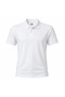 Sasan Women's Classic White Polo Shirt – XL Short Sleeve Casual Collared Tee