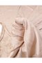 Pastel Salmon and Milk Coffee Color Interlaced Self-Patterned Jacquard Thin Flexible Soft Jersey Fabric H - 5
