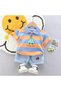Boys’ Summer Jeans 2-Piece Set |12-18 Months | Blue& Yellow | Denim | Stylish & Comfortable - 4