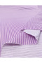 Burgundy Pink White Longitudinal Striped Poplin Fabric for Shirts & Dresses Width: 135cm - 3