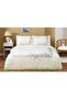 Ranforce -Levanda Mint- Single Duvet Cover Set with Elastic Sheets - 4