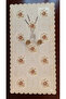 Lace Embroidery Look Pvc Runner Coffee Table Cabinet Cover / Size: 40 X 82 cm / 1 Piece / Cream - 2