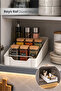Large Size Multi-Purpose Rail Cabinet Drawer Organizer Sliding Kitchen Bathroom Pantry Organizer 1 Piece