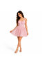Girls Floral Tulle Party Dress – White – Size S - 3