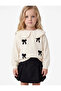 Bow-Tie Cotton Embroidered Long Sleeve Baby Collar Sweatshirt