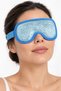 Blue Bead-Filled Soft Fabric Sinusitis Wrinkle-Reducing Hot Cold Eye Relaxing Comfortable Sleep Eye Mask
