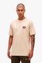 Rise Beige Printed Men's T-Shirt