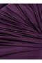 Drape Detaylı Mini Elbise - 3