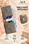 100% Genuine Leather Men's Wallet Viral 3 Models - Magnetic Card Holder, Cash Compartment, Gift Boxed