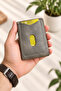 100% Genuine Leather Men's Wallet Viral 3 Models - Magnetic Card Holder, Cash Compartment, Gift Boxed - 3