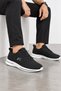 Rene Men's Lace-Up Casual Sneaker Shoes - Black - 3
