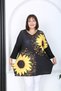 Women's Lycra Viscose V-Neck Plus Size Tunic - 2