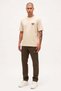 Rise Beige Printed Men's T-Shirt - 5