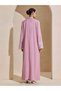 Cardigan lung, roz - M - 2